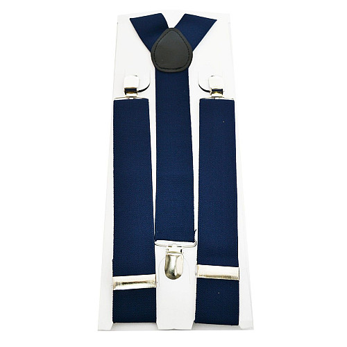 Підтяжки Gofin сині 3,5 см PB-4338