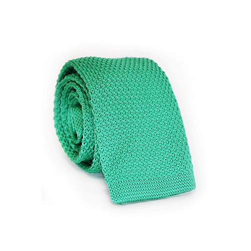 Галстук вязаный мятный TK-33-26