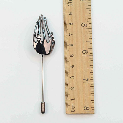 Шпилька для пиджака рука ZDV-5711