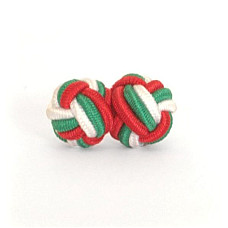 Запонки Кольорові тканинні ZPHS-3146