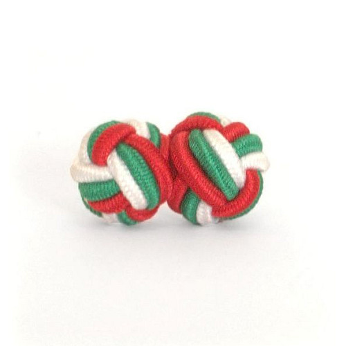 Запонки Цветные тканевые ZPHS-3146