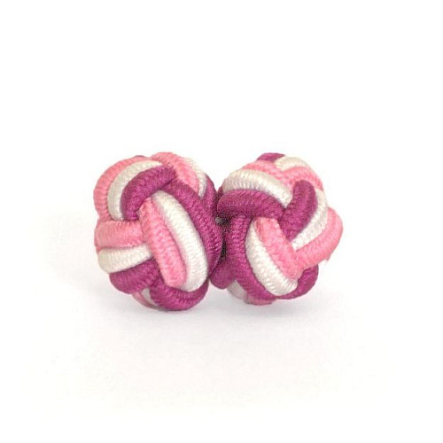 Запонки Різнокольорові тканинні ZPHS-3147