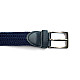 Синій стрейчевий ремінь в зігзаг RGN-2133