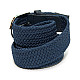 Синий стрейчевый ремень RGN-2215