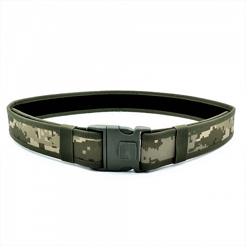 Тактичний ремінь хакі-піксель 5 см на зажим фастекс RGN-2245