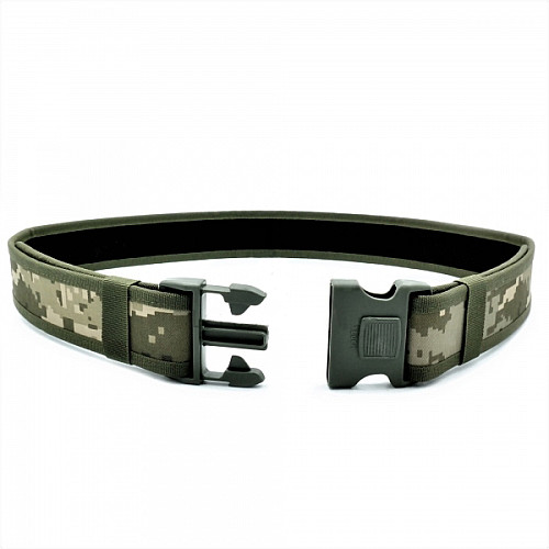 Тактичний ремінь хакі-піксель 5 см на зажим фастекс RGN-2245