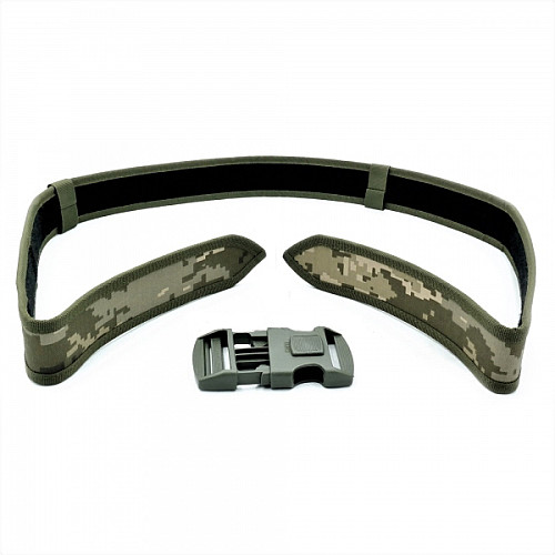 Тактичний ремінь хакі-піксель 5 см на зажим фастекс RGN-2245