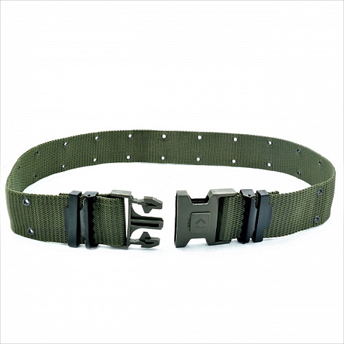  Тактический ремень хаки 5 см с люверсами на зажим фастекс RGN-2246