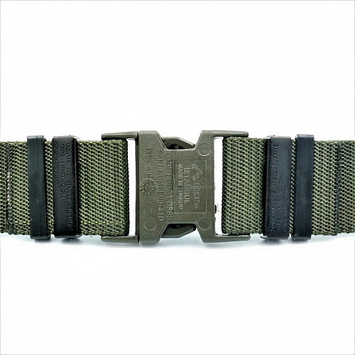  Тактический ремень хаки 5 см с люверсами на зажим фастекс RGN-2246