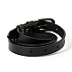 Черный женский кожаный узкий ремень 2 см RGND-7175