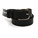 Жіночий шкіряний чорний ремінь 3 см RGND-7180