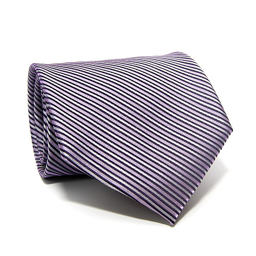 Галстук Milimetric фиолетовый в полоску ML-20-12
