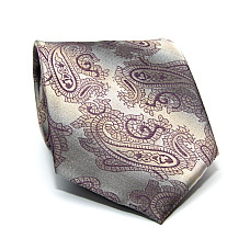 Галстук Milimetric фиолетово-серый спейсли ML-20-36