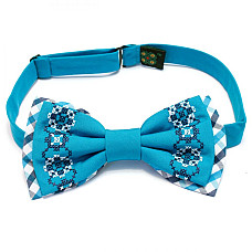 Вишитий метелик Бірюзовий LM-3015