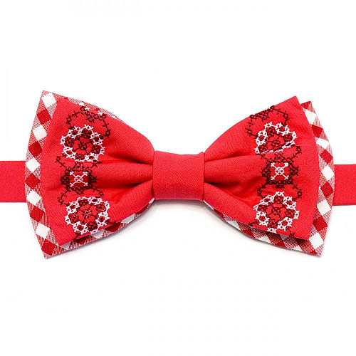 Вишитий метелик кораловий LM-3016