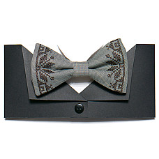 Вишитий метелик сірий №750 LM-3055