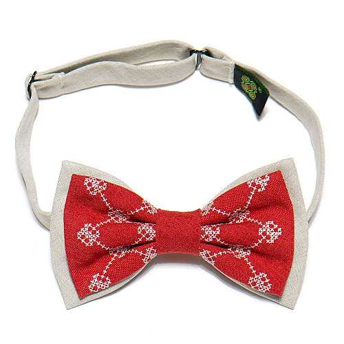 Вышитая бабочка красная №743 LM-3062