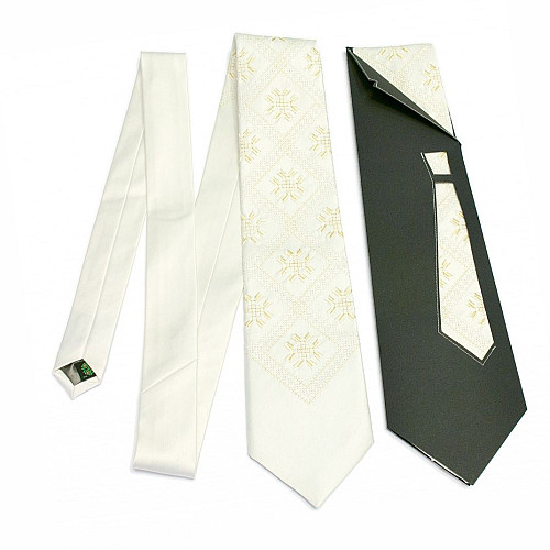 Галстук с вышивкой Ангел LNK-5001