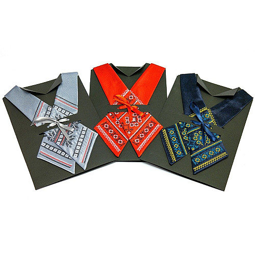 Кросс-галстук с вышивкой Росава KG-005