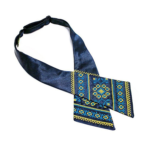 Кросс-галстук с вышивкой Росава KG-005