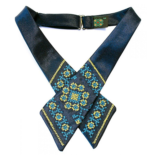 Дитяча крос-краватка з вишивкою Милан LND-0086