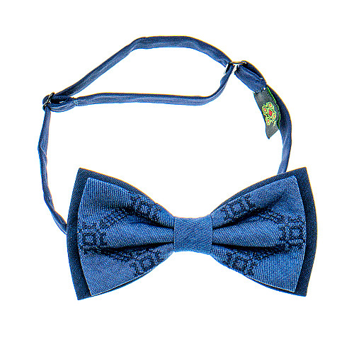 Вышитая синяя бабочка №826 LM-3069