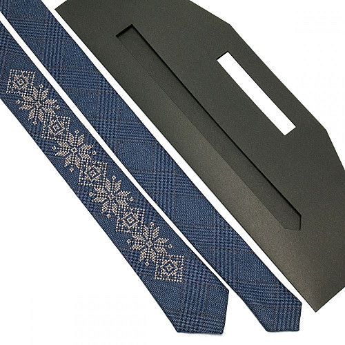 Краватка з вишивкою №660 LN-2037