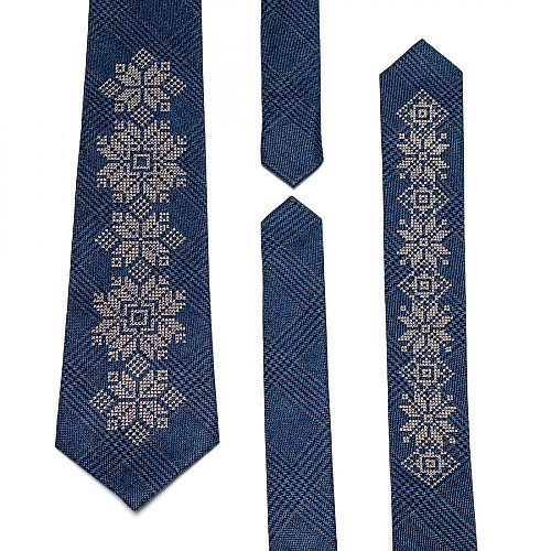 Краватка з вишивкою №660 LN-2037