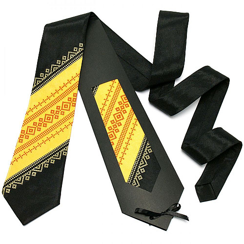 Галстук с вышивкой №646 LN-2057