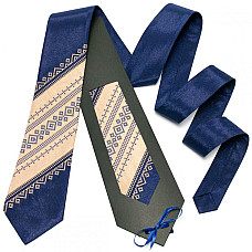 Галстук с вышивкой №647 LN-2058