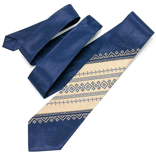 Галстук с вышивкой №647 LN-2058