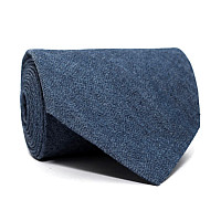 Краватка Синя джинс LN-2059