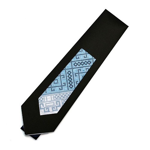 Краватка з вишивкою LN-2066