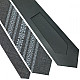 Модный серый вышитый галстук №680 LN-2074