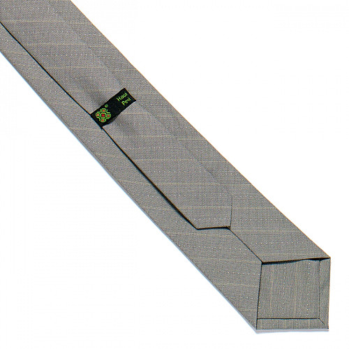 Серый вышитый галстук №723 LN-2083