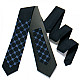 Темно-синий вышитый галстук №721 LN-2085