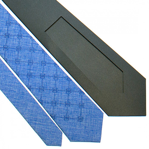 Вишита синя краватка №732 LN-2090