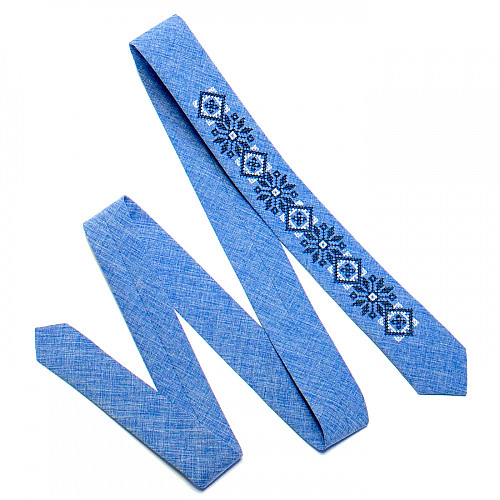 Вышитый галстук №734 LN-2091