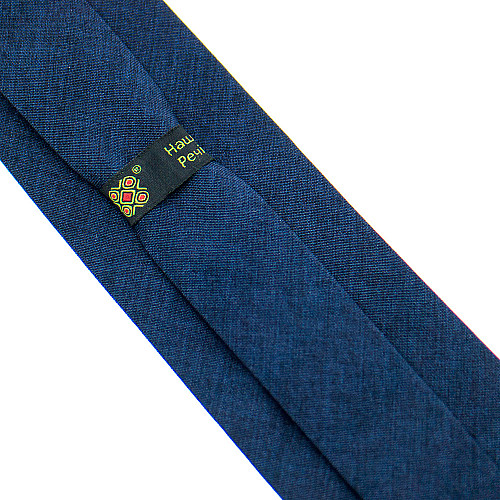 Модна вишита синя краватка №799 LN-2107