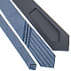Серый галстук с вышивкой №840 LN-2121