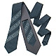 Галстук с вышивкой темно-серый №838 LN-2124