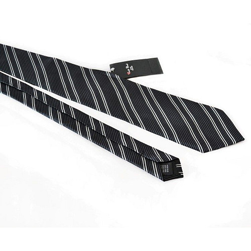 Галстук чоловічий Чорний Emilio Corali GIN-2007