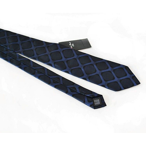 Галстук чоловічий темно-синій Emilio Corali GIN-2016