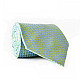 Краватка чоловіча м’ятно-блакитна Emilio Corali GIN-2025