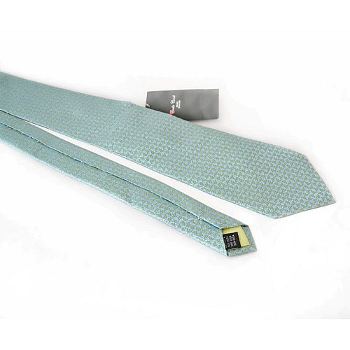 Краватка чоловіча м’ятно-блакитна Emilio Corali GIN-2025