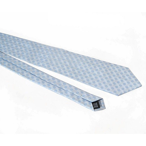 Галстук мужской Голубой Серый Emilio Corali GIN-2031