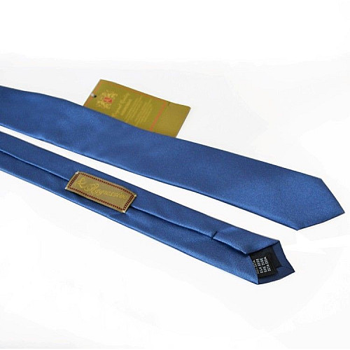 Галстук Aggressive узкий синий GIN-2051