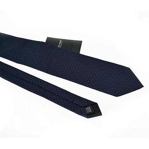 Краватка чоловіча Синя з крапками Emilio Corali GIN-2056