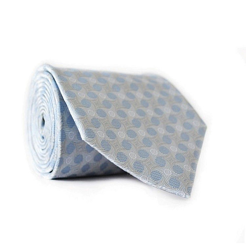 Галстук мужской Голубой Emilio Corali GIN-2065