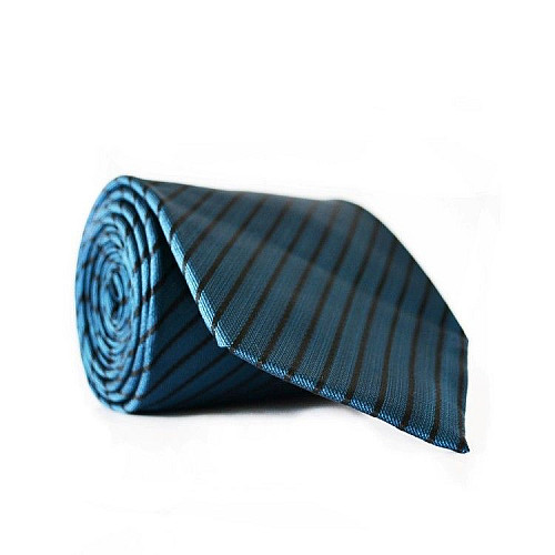 Галстук чоловічий Темно-Бірюзовий Emilio Corali GIN-2069
